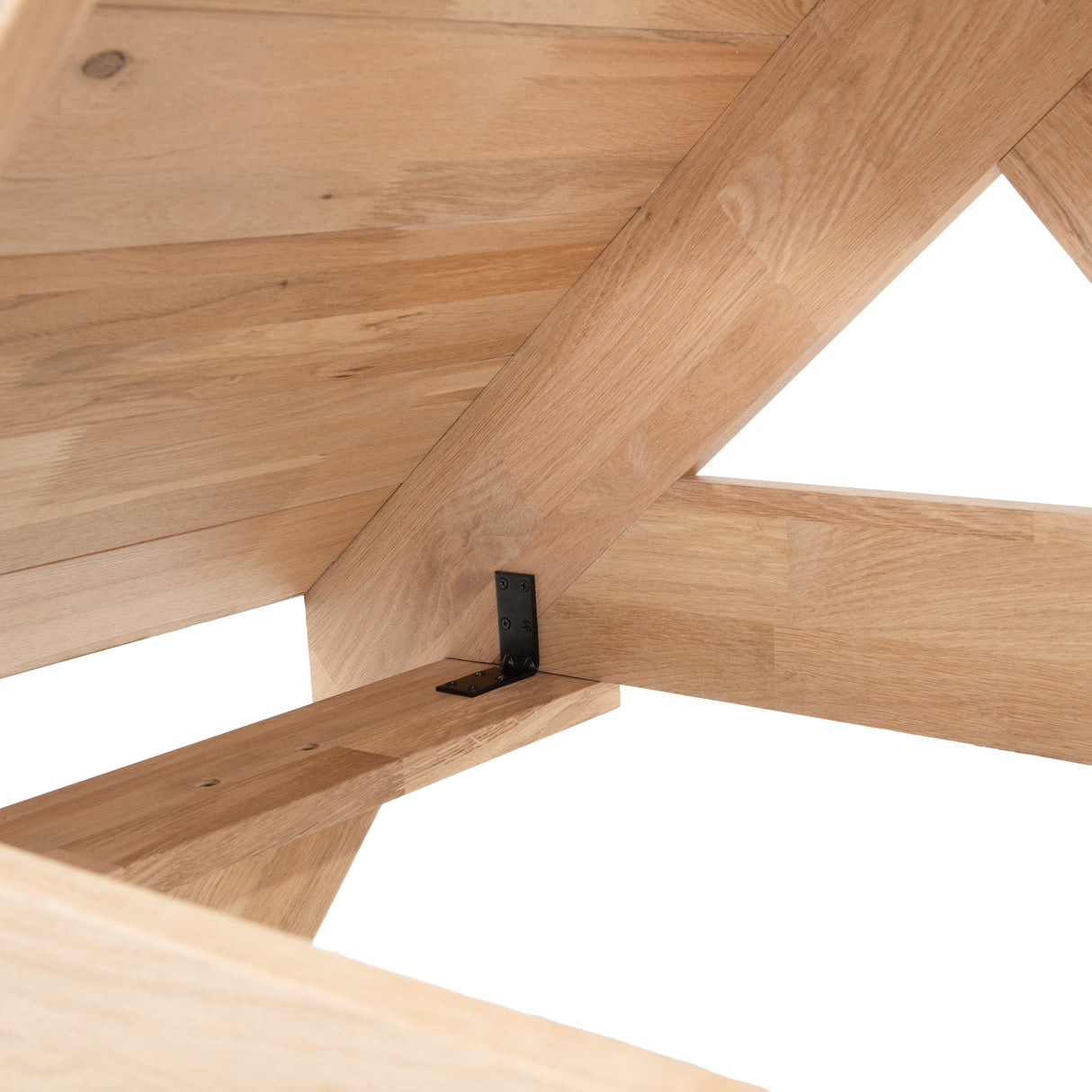Kit de Marquise en Bois Chêne Massif - 125 cm
