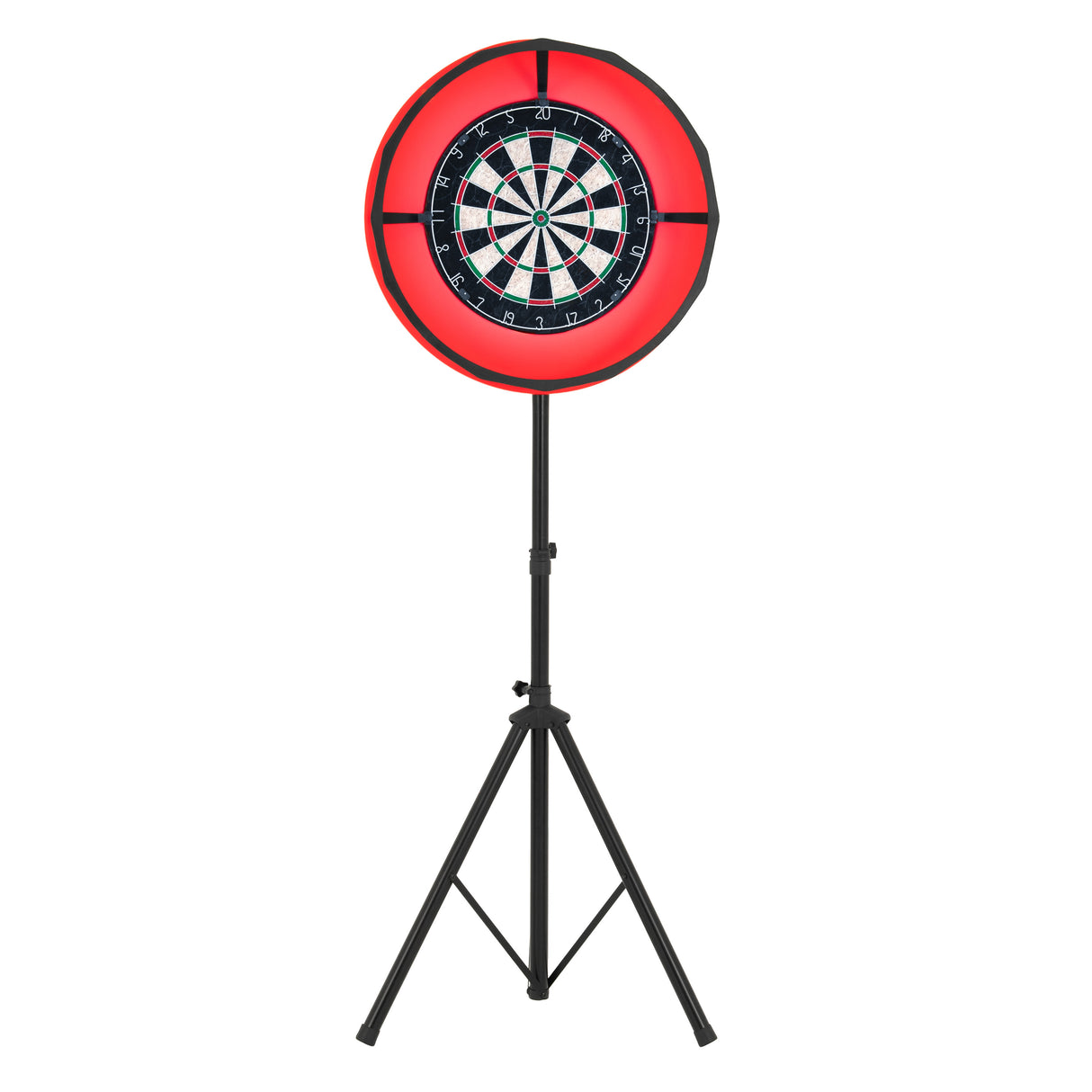 Lot de Table Multi Jeux 7 en 1, Ensemble de Fléchettes & Anneau LED - Chêne