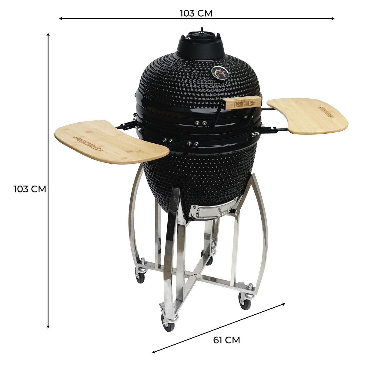 Barbecue Japonais Kamado - 18" (Ø 46 cm)