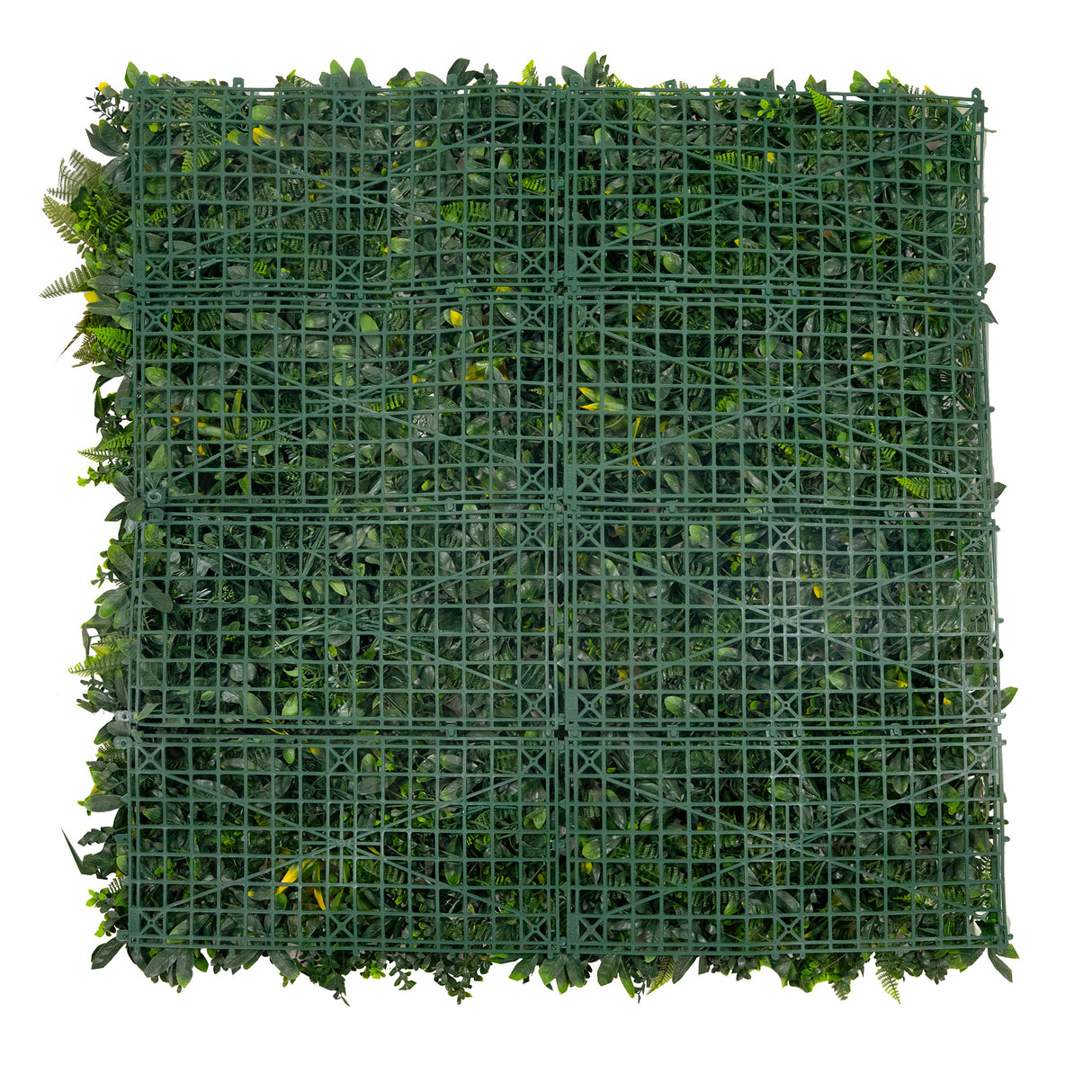 Panneau Mural Végétal Artificiel - 100 cm x 100 cm (1 pc)