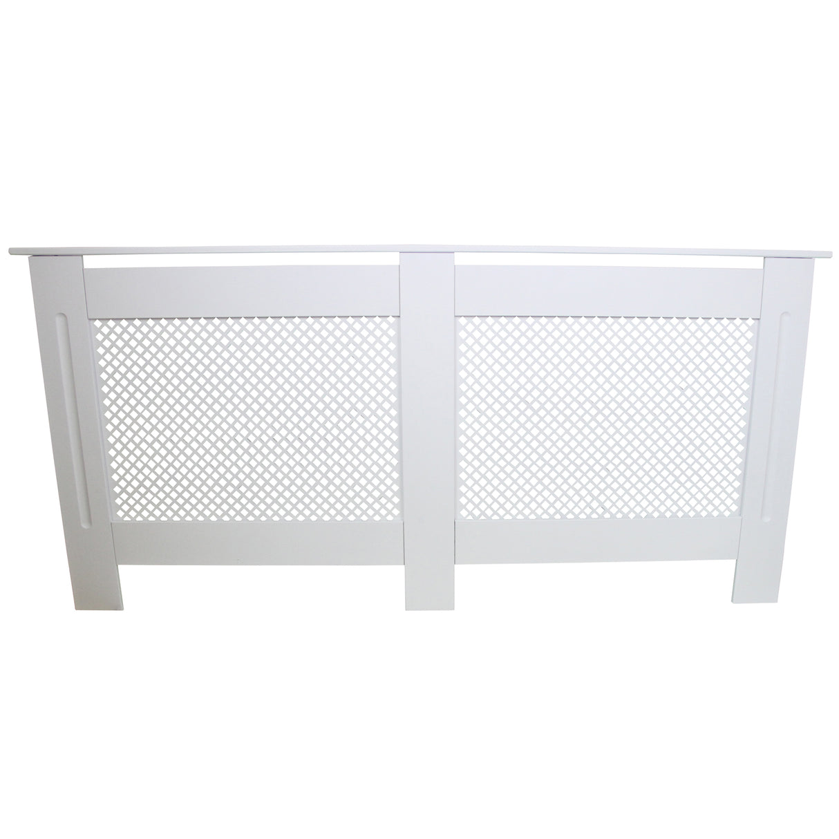 Cache Radiateur en MDF Blanc 172 cm