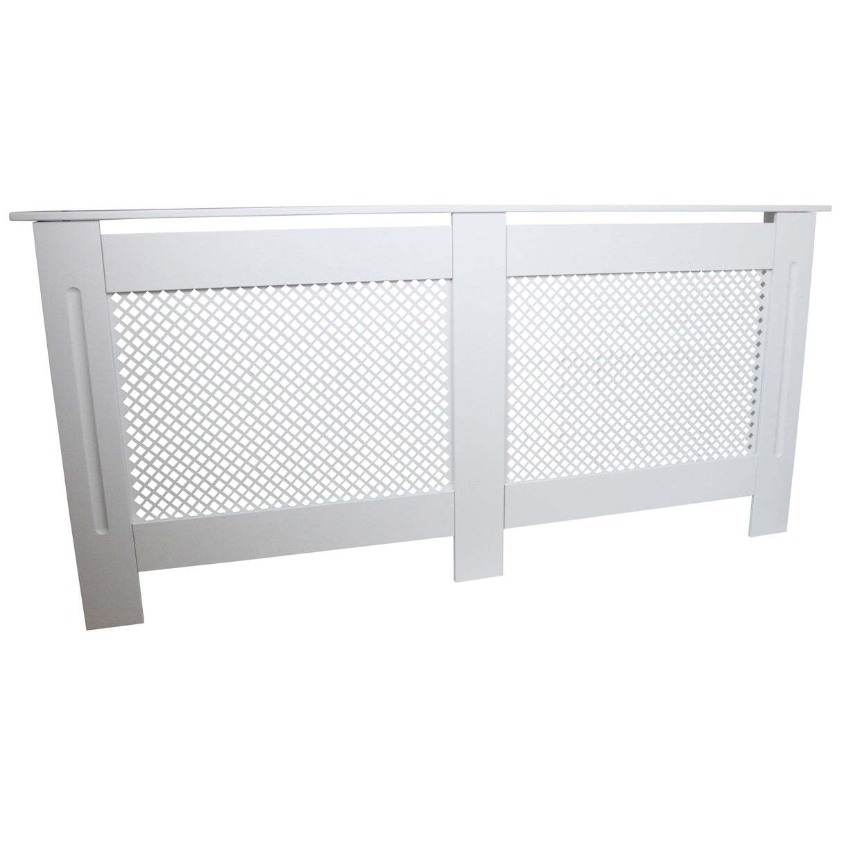 Cache Radiateur en MDF Blanc 172 cm