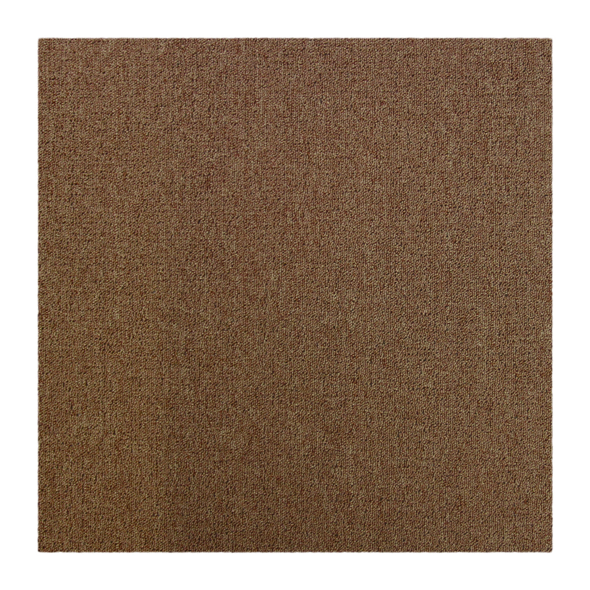 Dalle de moquette brun sable, texture douce et uniforme, dimensions 50cm x 50cm, idéale pour un aménagement intérieur chaleureux et moderne