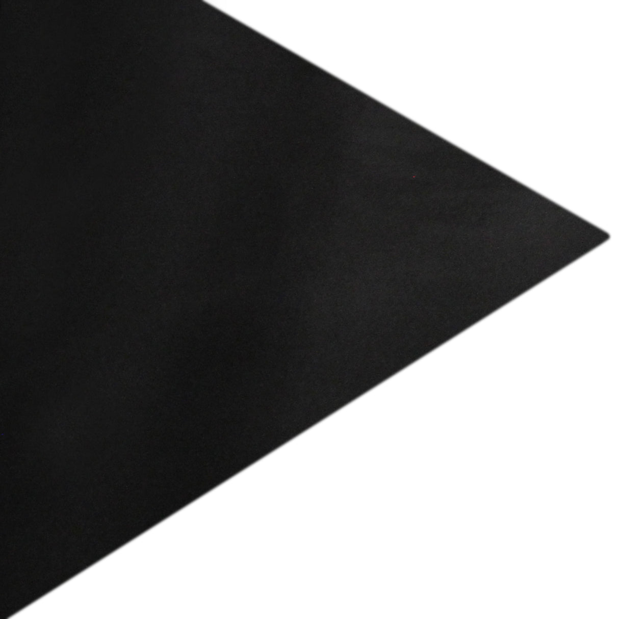 Doublure intérieure noire en matériau adhésif, texture lisse, idéale pour la personnalisation et l'isolation des vans
