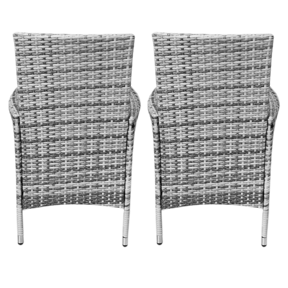 Ensemble Bistro en Polyrotin Jardí Gris