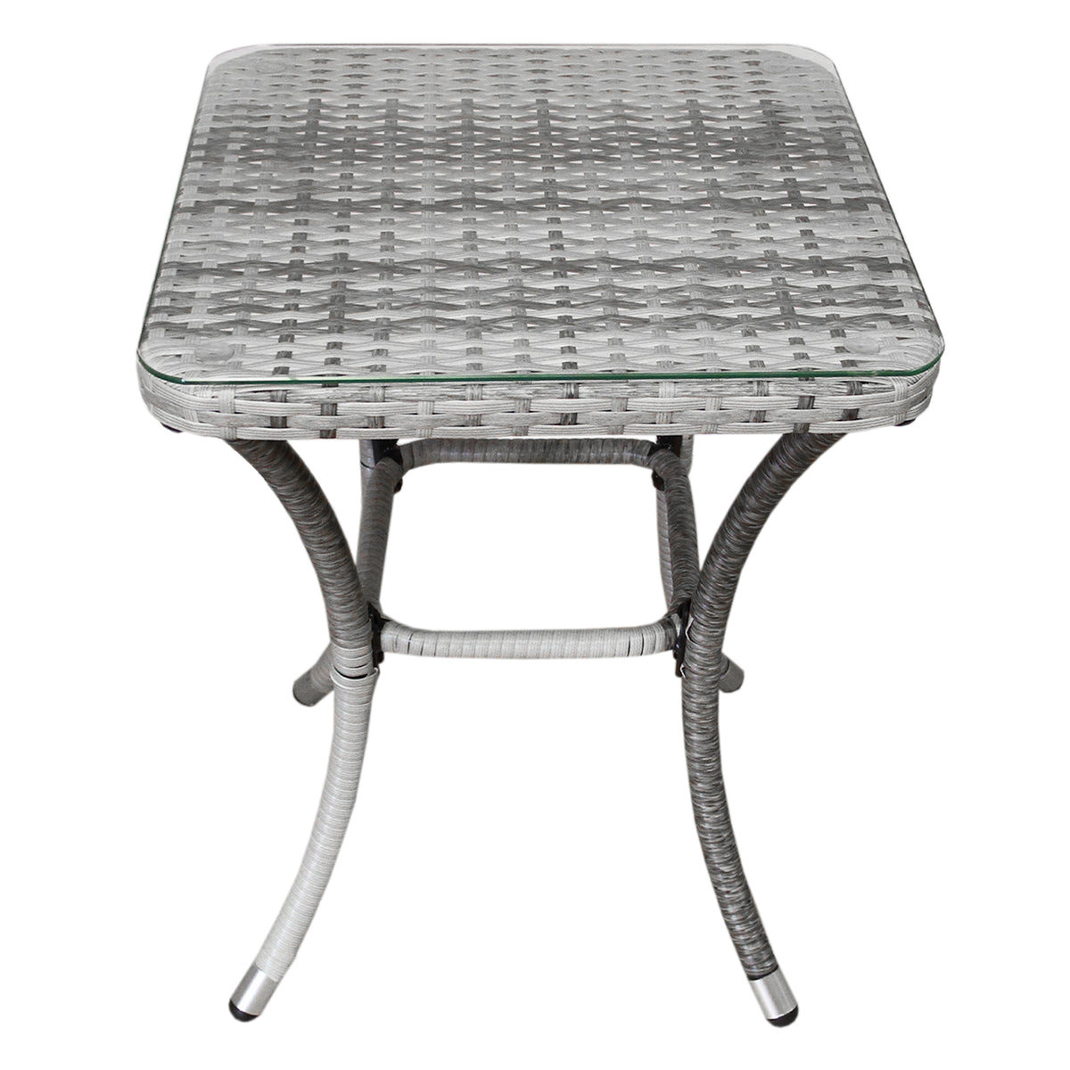 Ensemble Bistro en Polyrotin Jardí Gris
