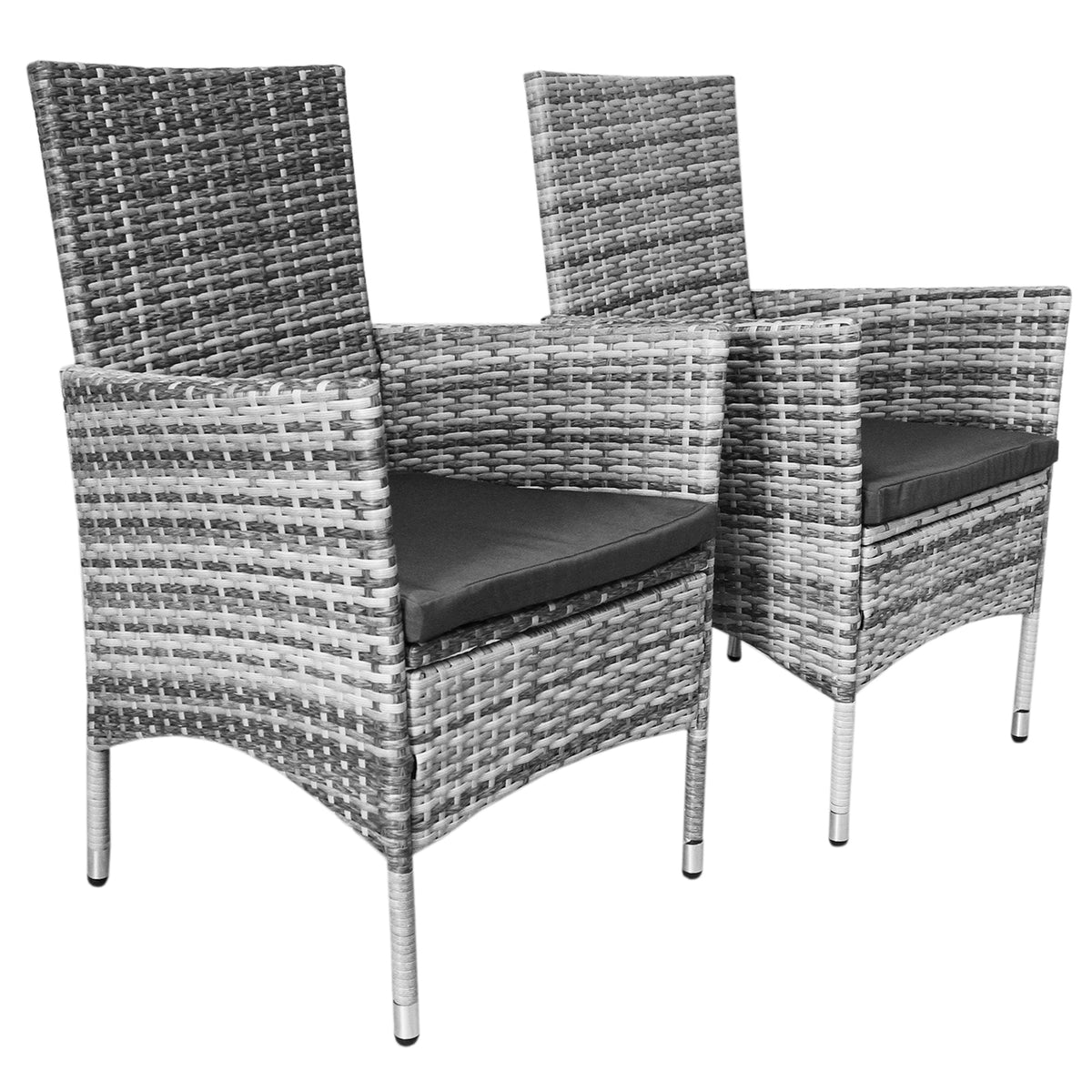 Ensemble Bistro en Polyrotin Jardí Gris
