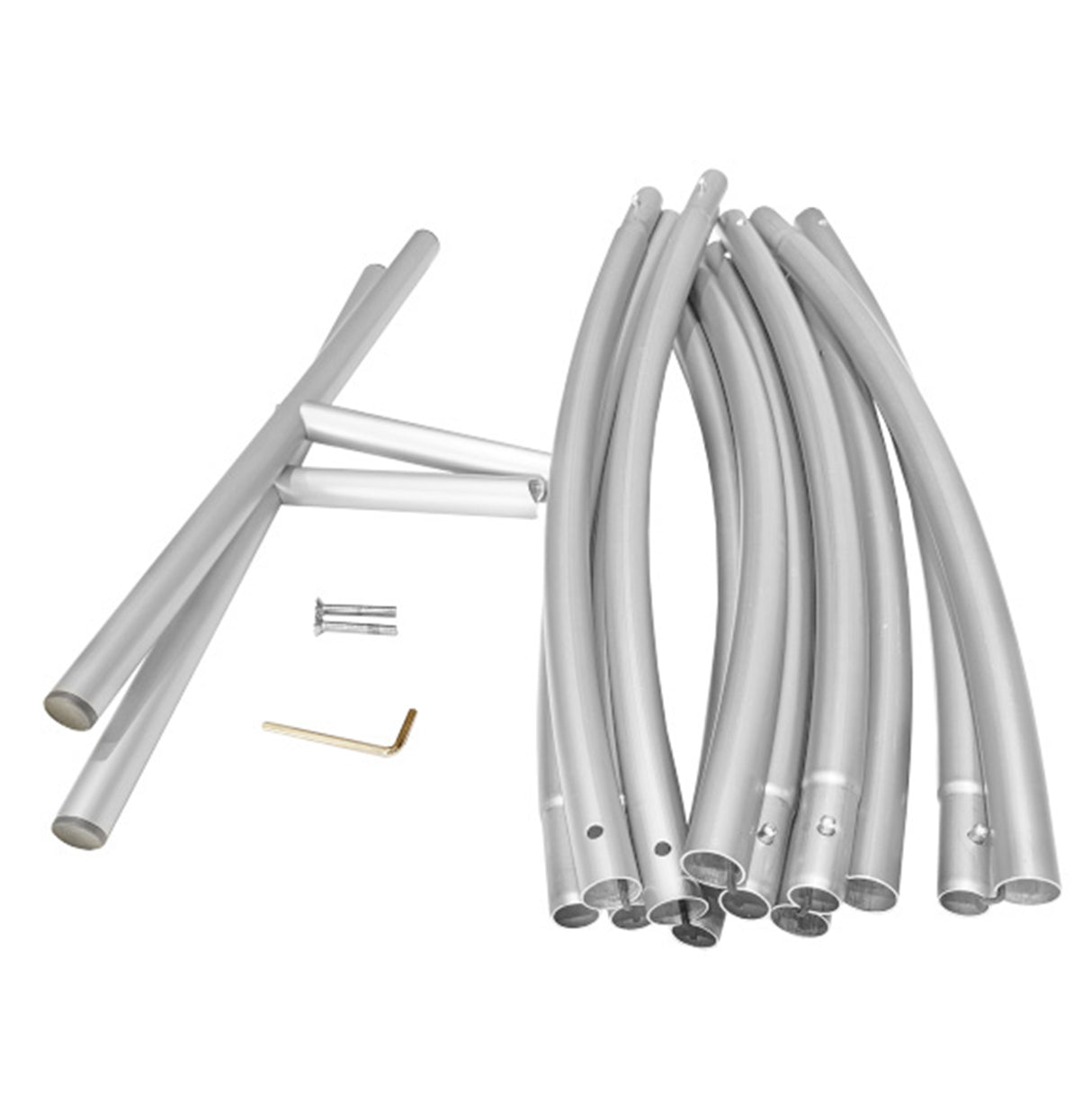 Arche Circulaire à Décorer pour Mariage - 200cm - Argentée