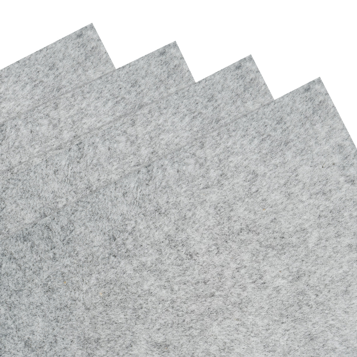 Doublure intérieure pour véhicule utilitaire en gris argenté, texture douce et feutrée, idéale pour l'isolation et le confort