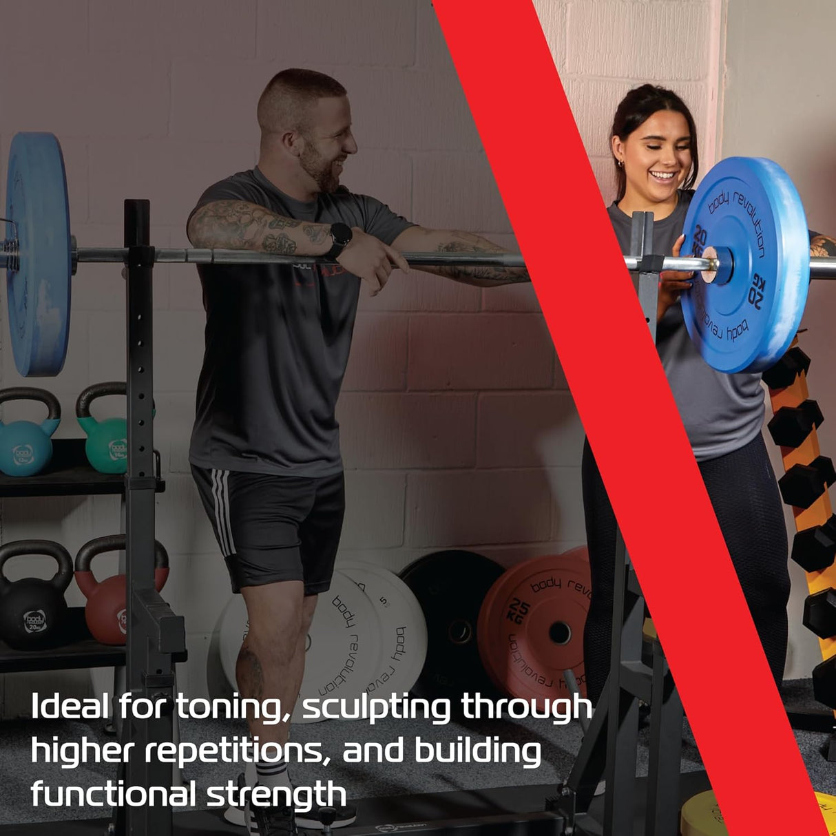 Barre à Disques Olympique 122 cm