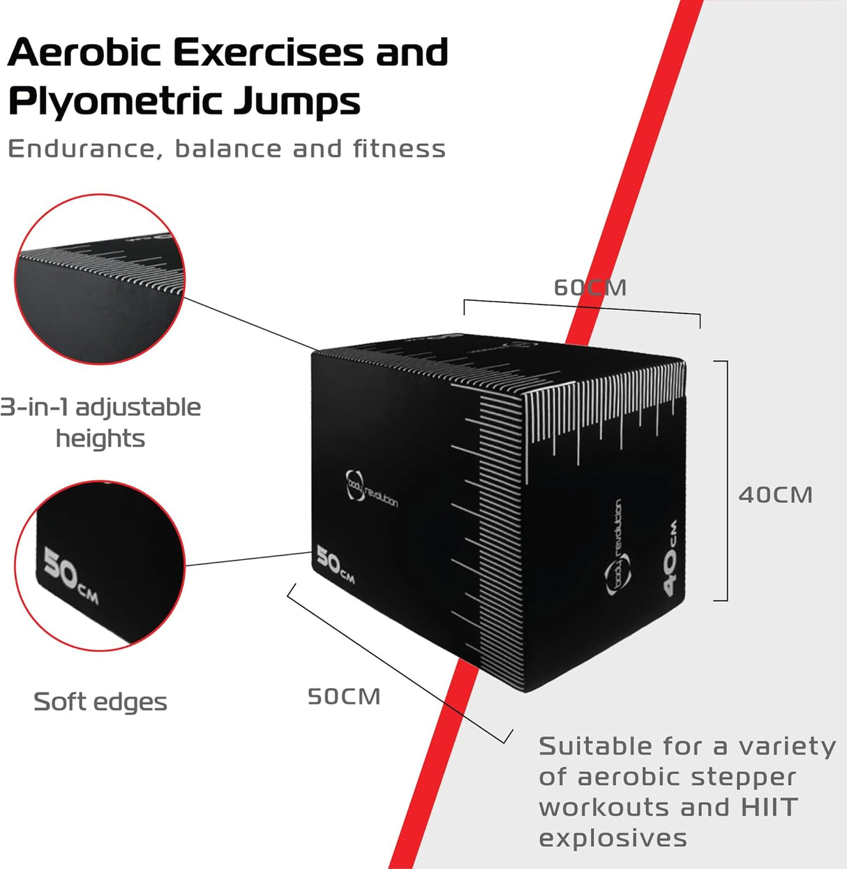 Boîte de Plyométrie - Moyen