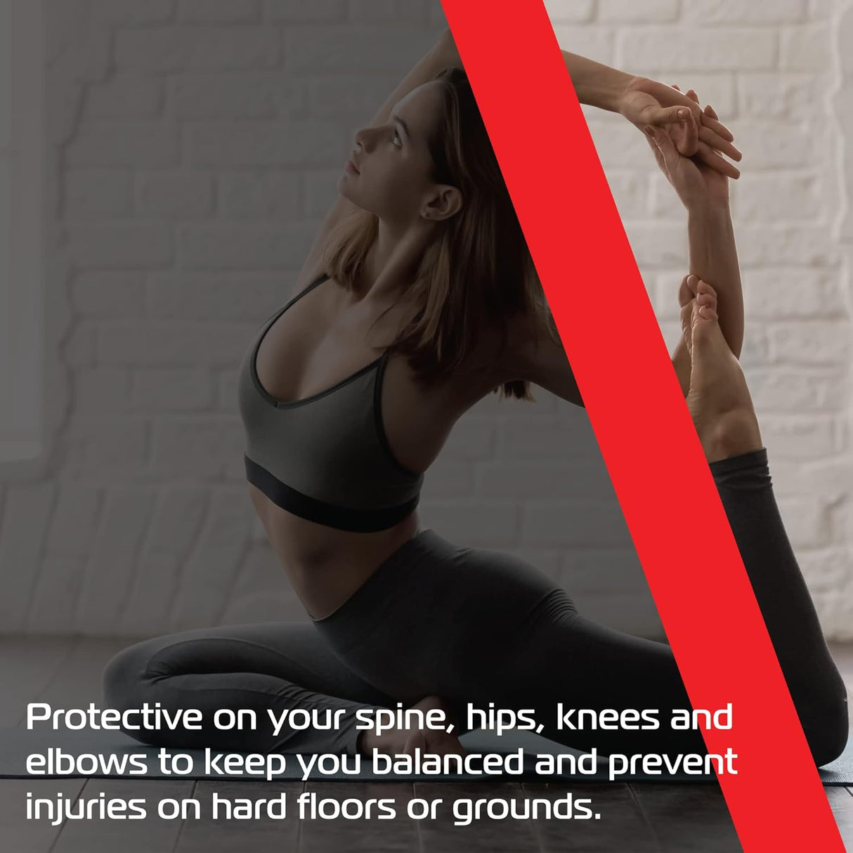Tapis de yoga bleu, antidérapant, avec texture douce, idéal pour le confort et la stabilité lors des séances d'exercice