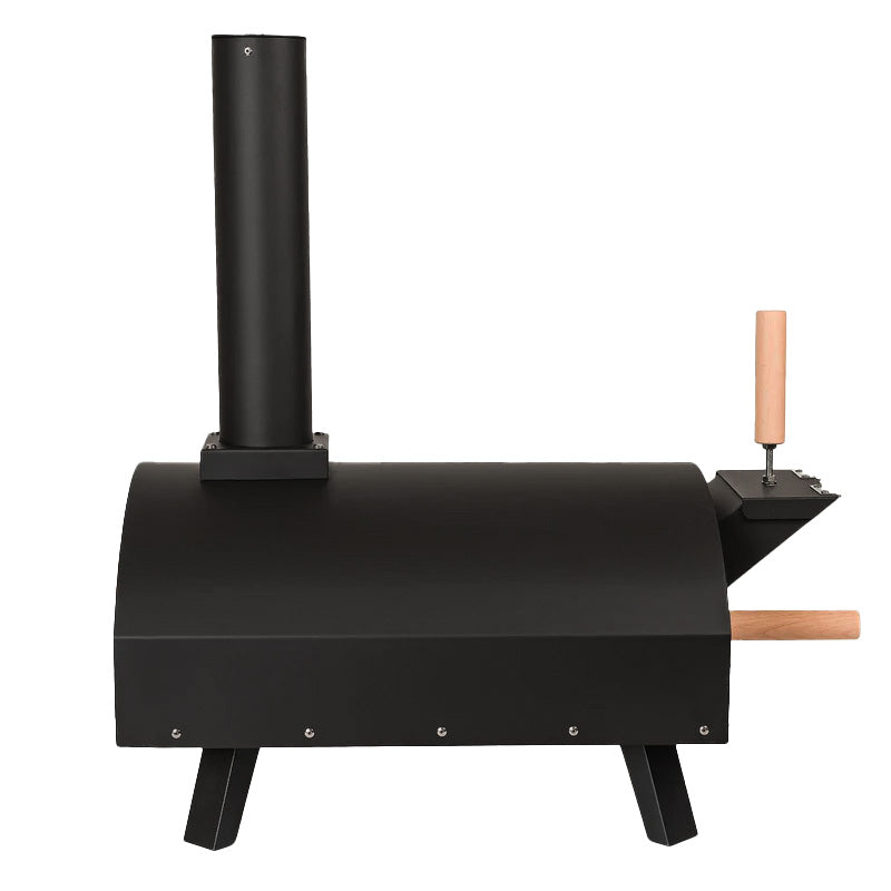 Fresh Grills Four à Pizza de Table Extérieure Classique en Acier Noir