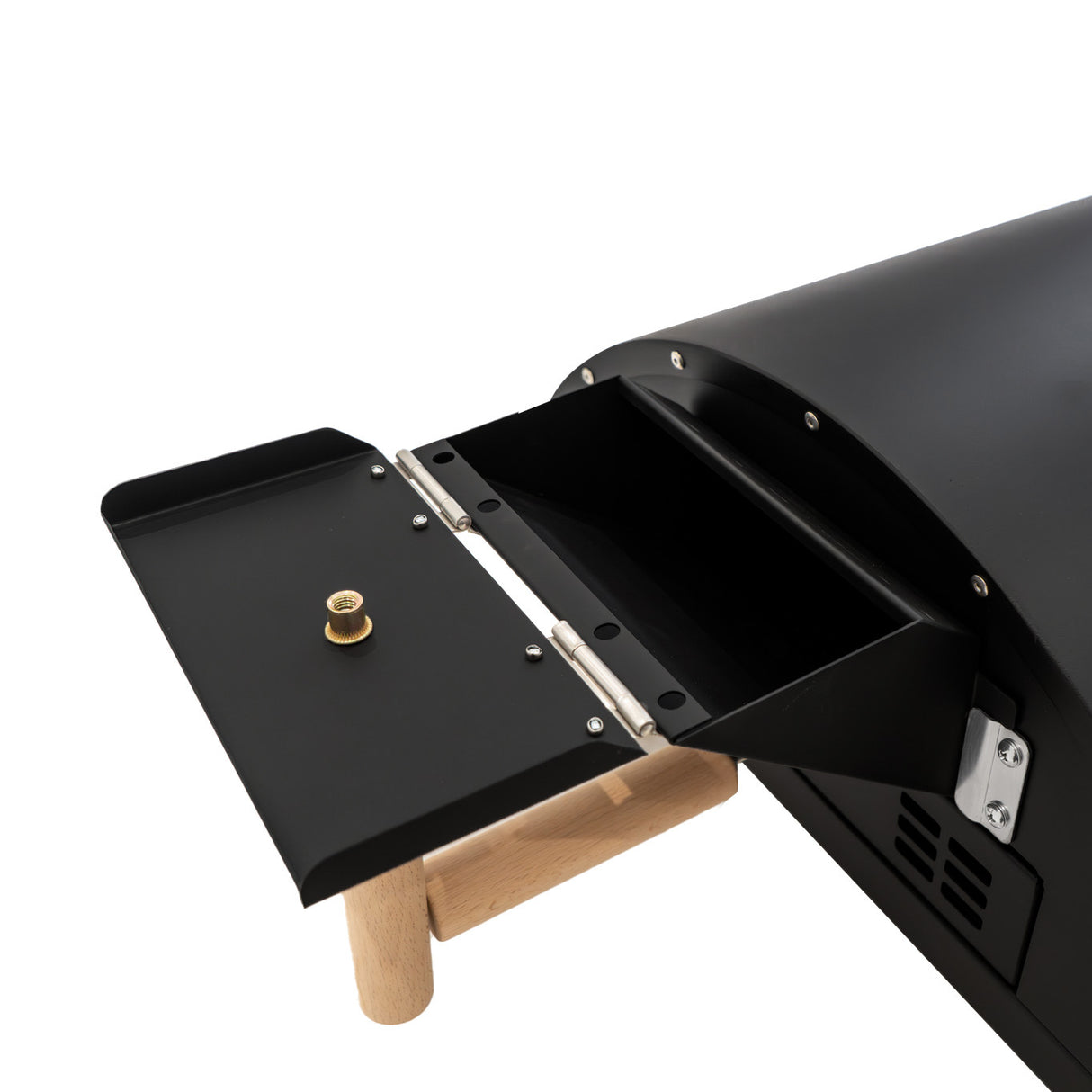 Fresh Grills Four à Pizza de Table Extérieure Classique en Acier Noir