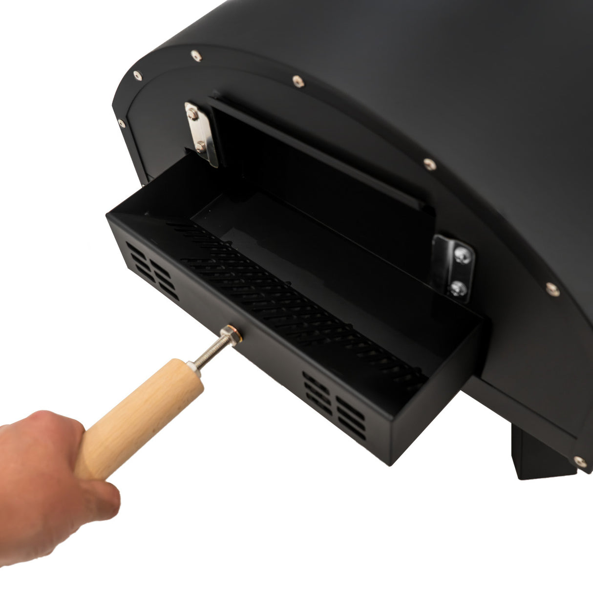 Fresh Grills Four à Pizza de Table Extérieure Classique en Acier Noir