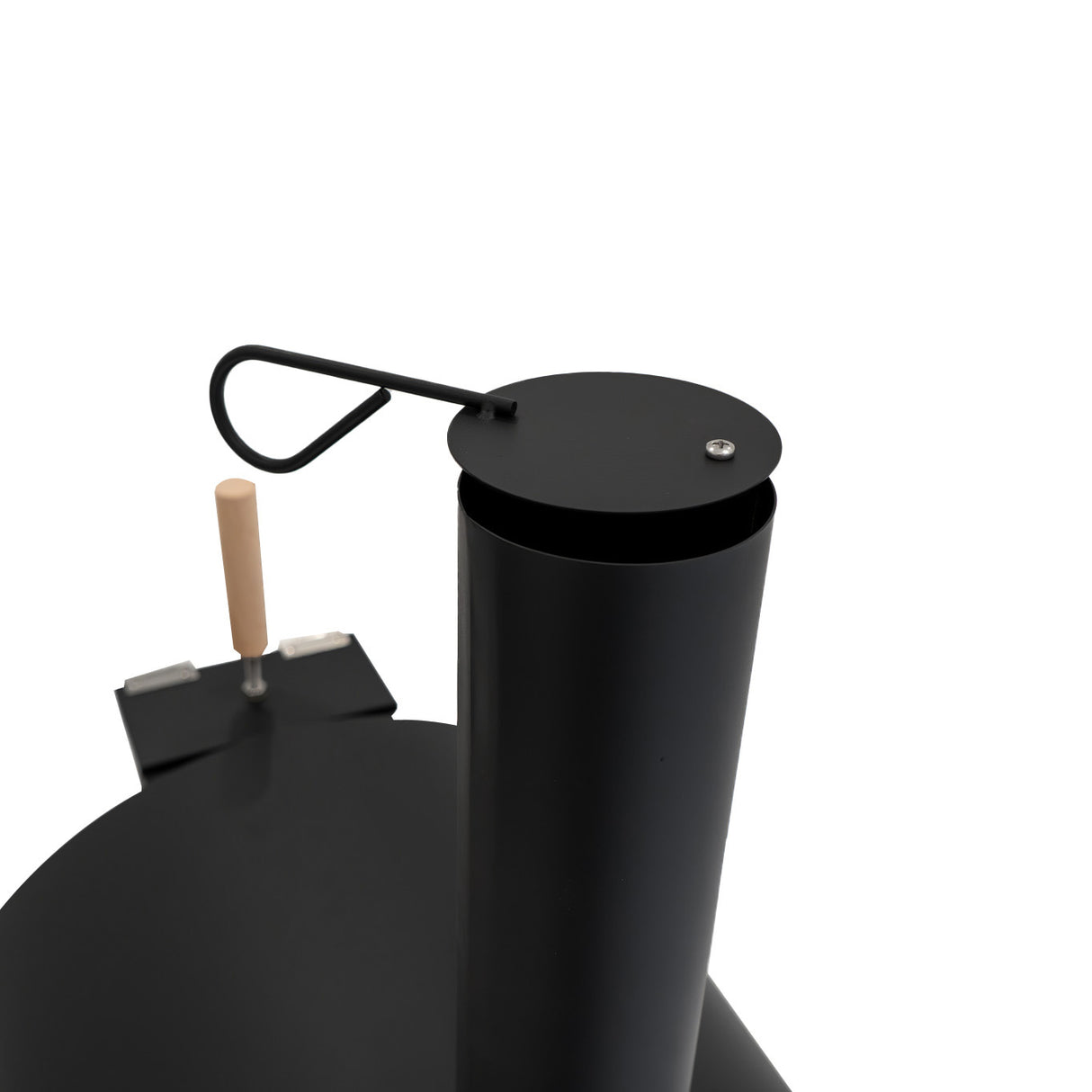 Fresh Grills Four à Pizza de Table Extérieure Classique en Acier Noir