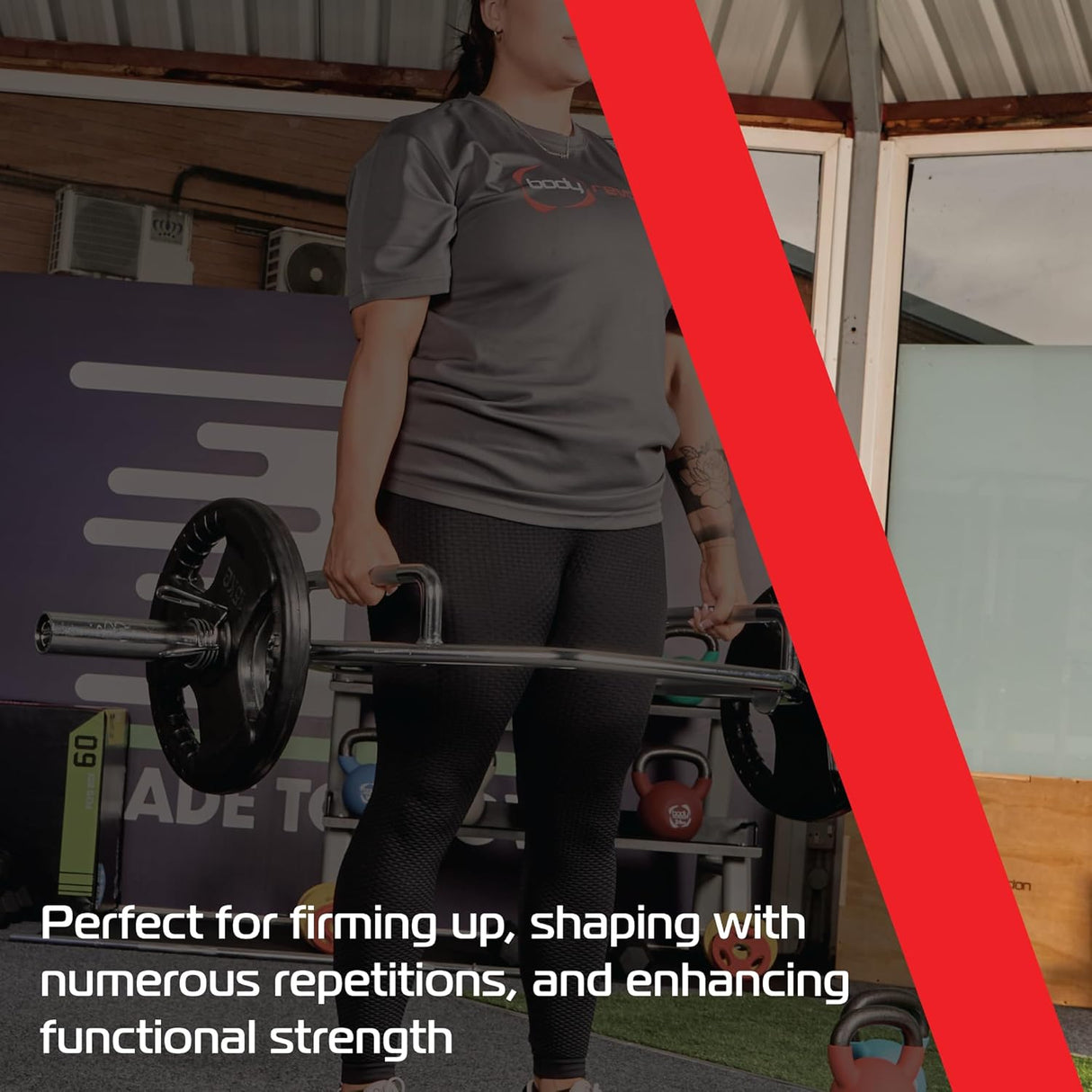 Lot de 4 Disques Olympiques Tri-Grip - 7,5 kg (2 x 1,25 kg, 2 x 2,5 kg)