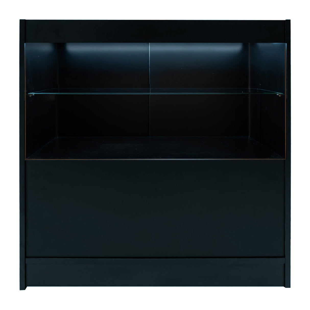 Comptoirs de Vente à LED Ensemble Selene - Noir CM60, 2 x C900