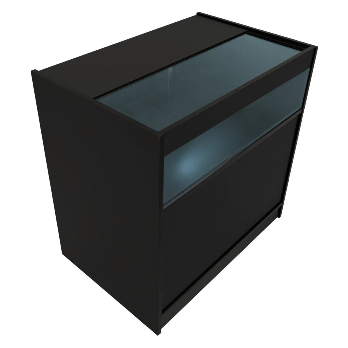 Comptoirs de Vente à LED Ensemble Adonis - Noir CM60, B900, C900