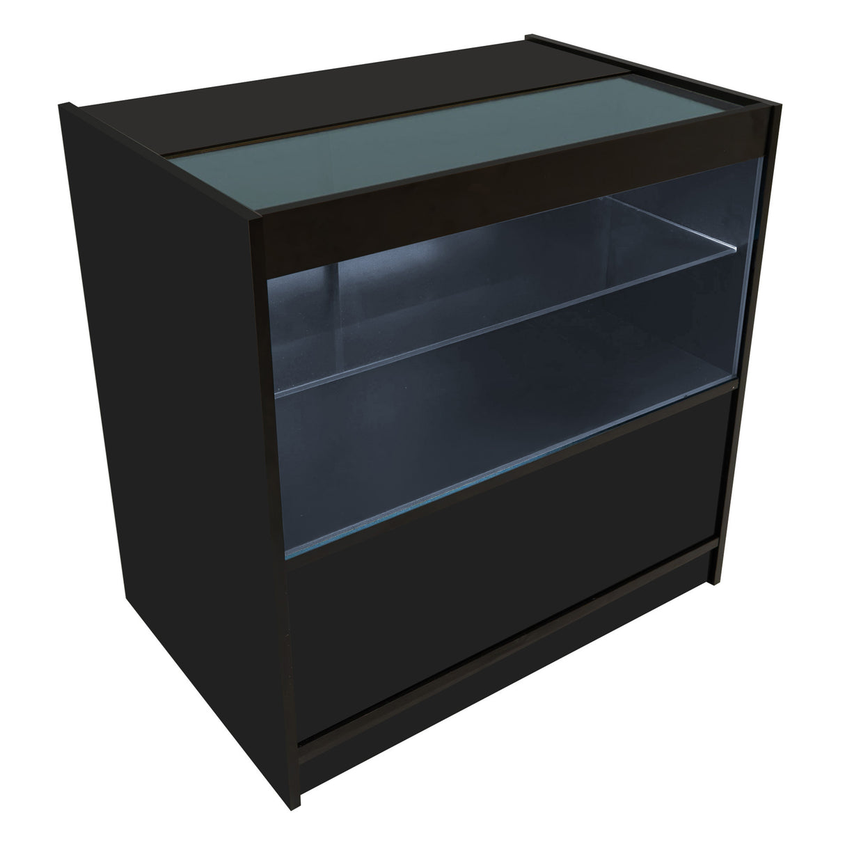 Comptoirs de Vente à LED Ensemble Adonis - Noir CM60, B900, C900