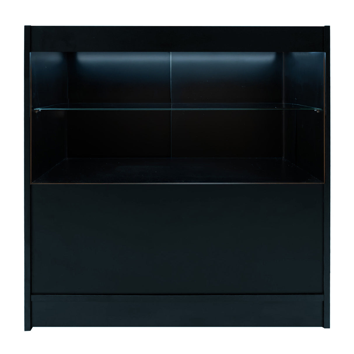 Comptoirs de Vente à LED Ensemble Andromeda - Noir LM60, 2 x C900