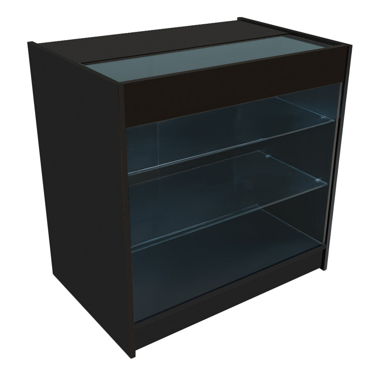 Comptoirs de Vente à LED Ensemble Apollo - Noir LM60, 2 x K900