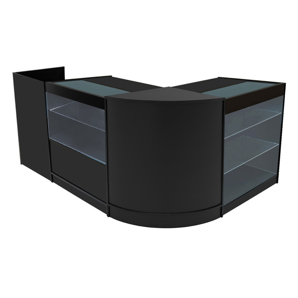 Comptoirs de Vente à LED Ensemble Vega - Noir CM60, K900, C900, TB60