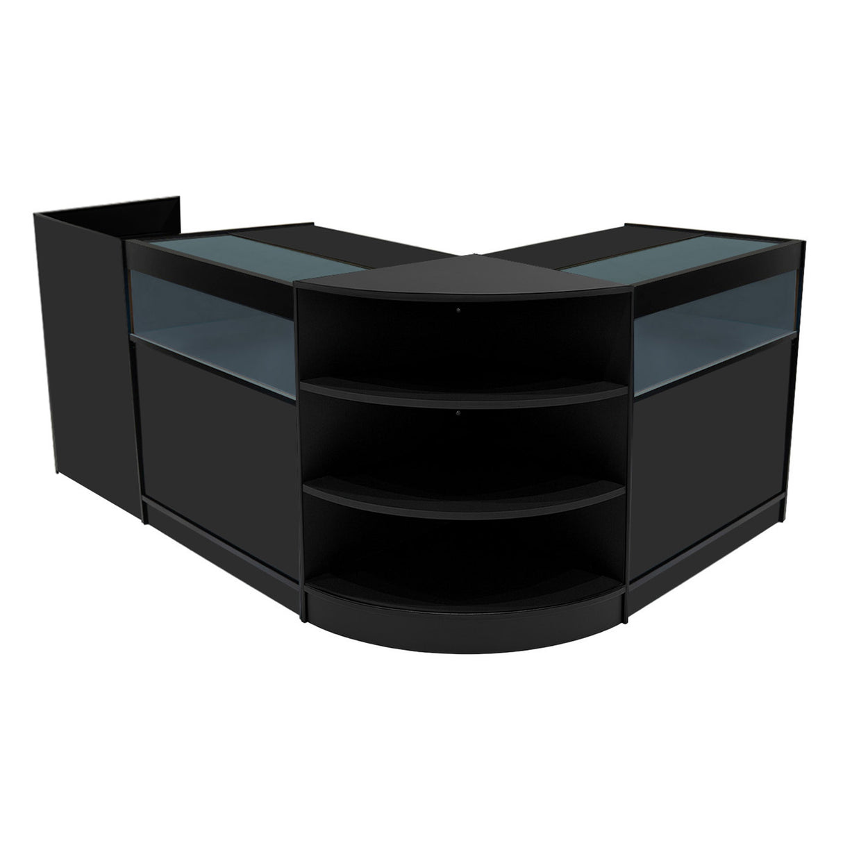 Comptoirs de Vente à LED Ensemble Sagittarius - Noir LM60, 2 x B900, TB60