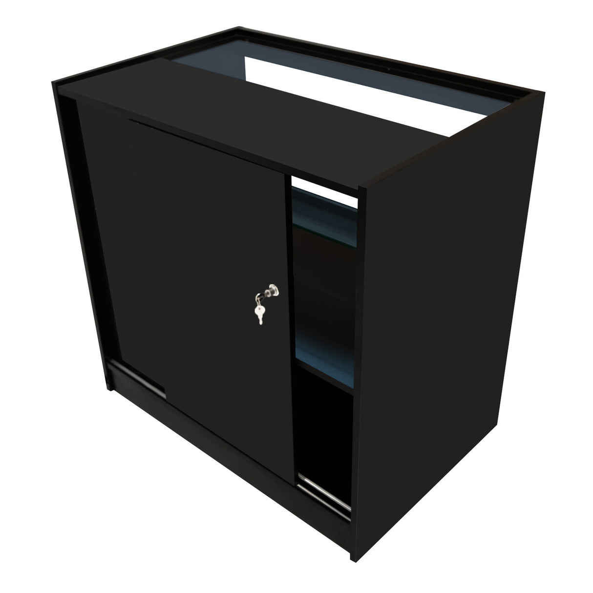 Comptoirs de Vente à LED Ensemble Eclipse - Noir LM60, 2 x C900, TB60