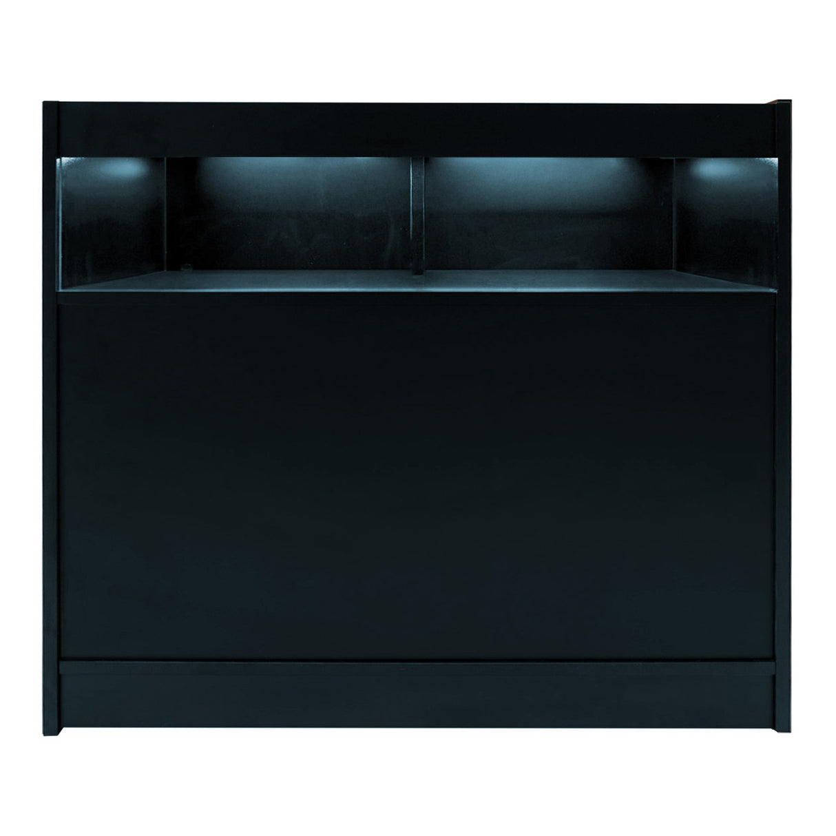 Comptoirs de Vente à LED Ensemble Iris - Noir CM60, 2 x B1200