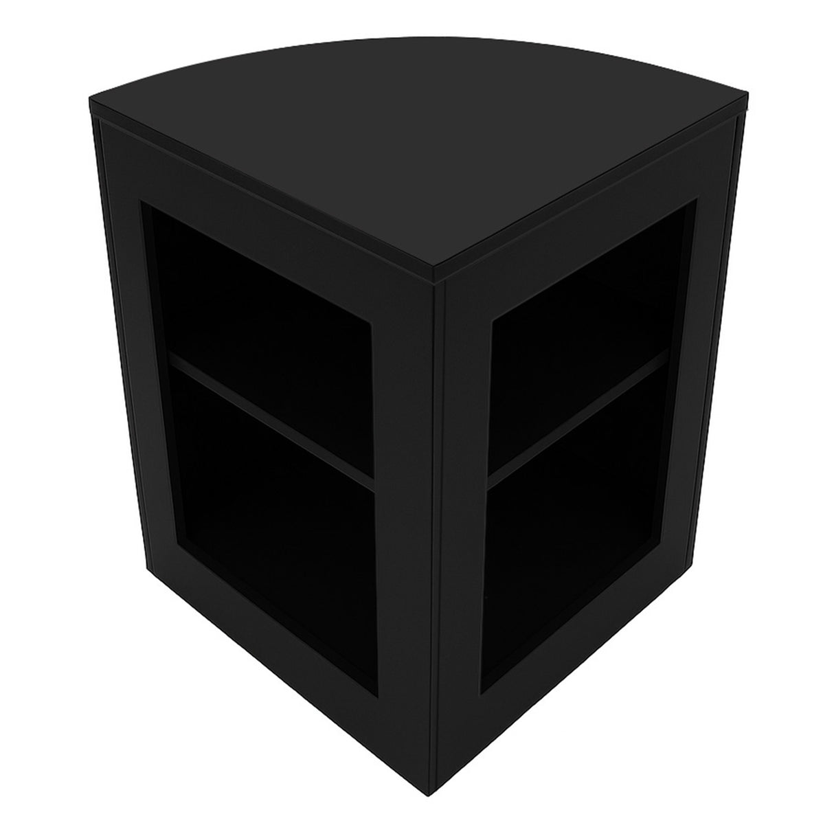 Comptoirs de Vente à LED Ensemble Iris - Noir CM60, 2 x B1200