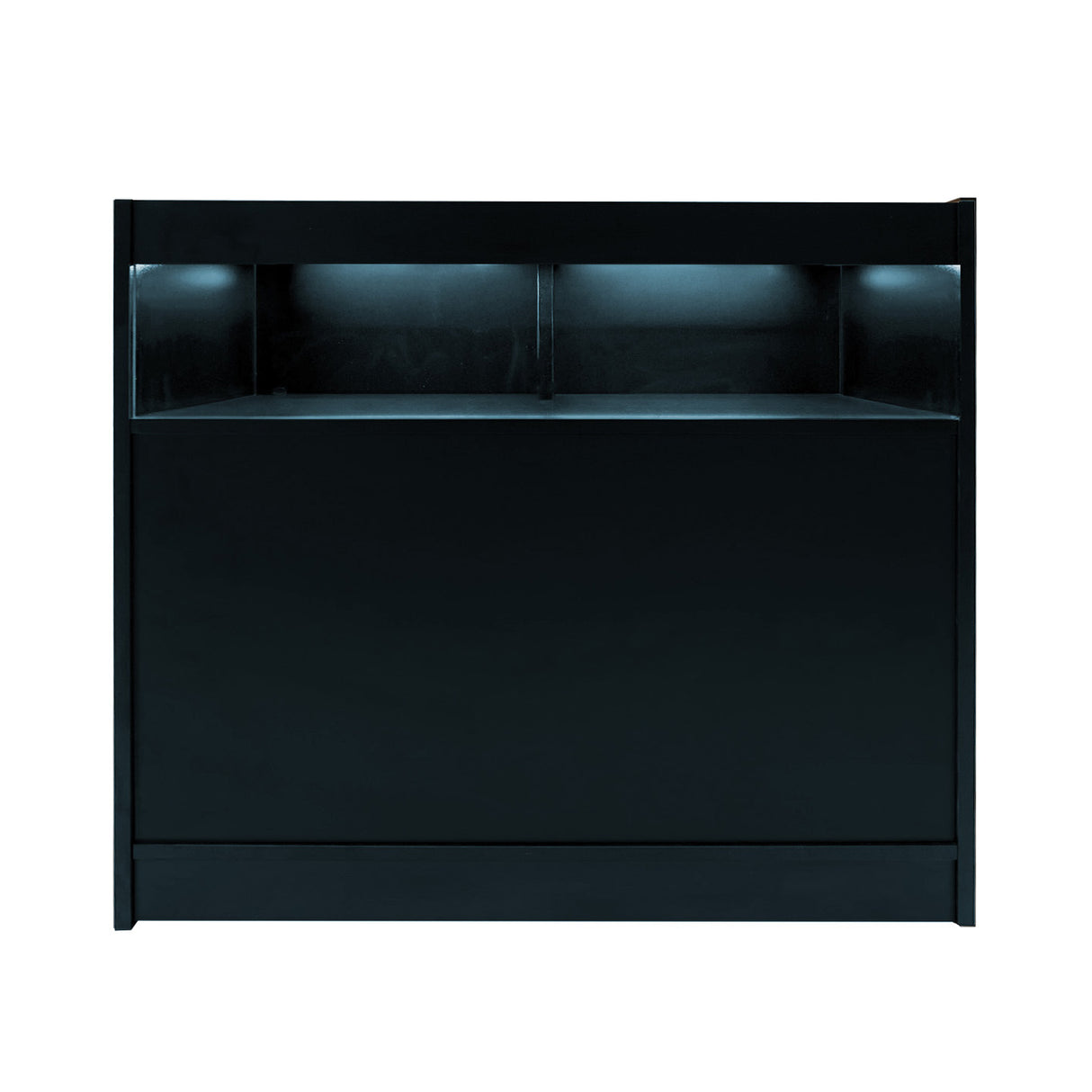 Comptoirs de Vente à LED Ensemble Theseus - Noir LM60, 2 x B1200