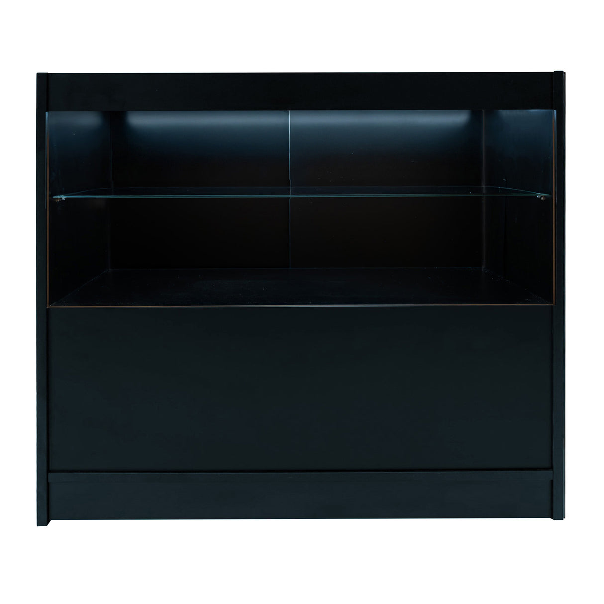 Comptoirs de Vente à LED Ensemble Andromeda - Noir LM60, 2 x C1200