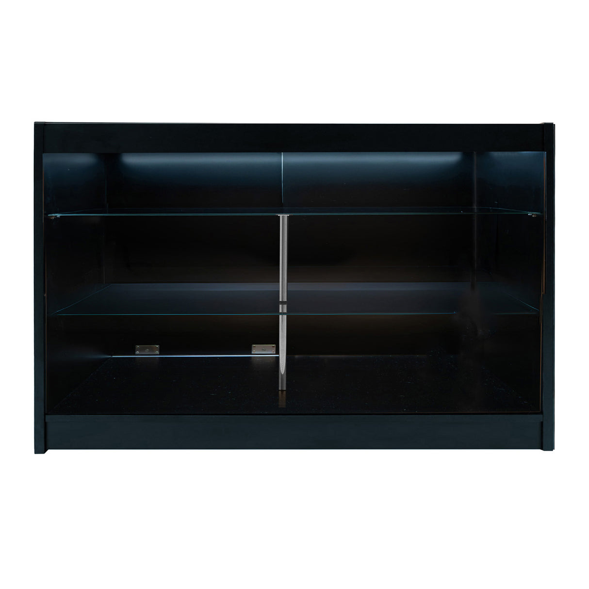 Comptoirs de Vente à LED Ensemble Helios - Noir CM60, 2 x K1500