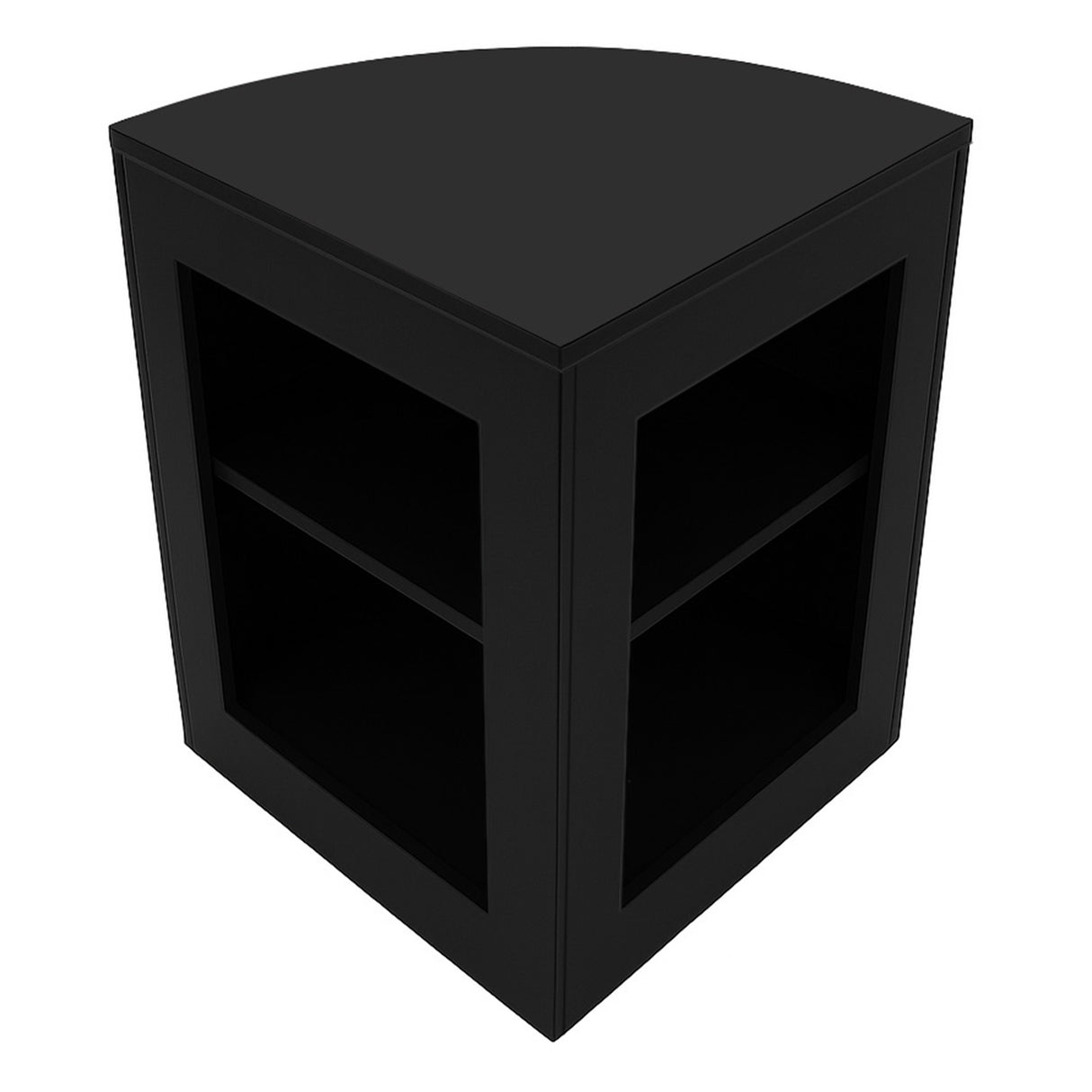 Comptoirs de Vente à LED Ensemble Adonis - Noir CM60, B1500, C1500