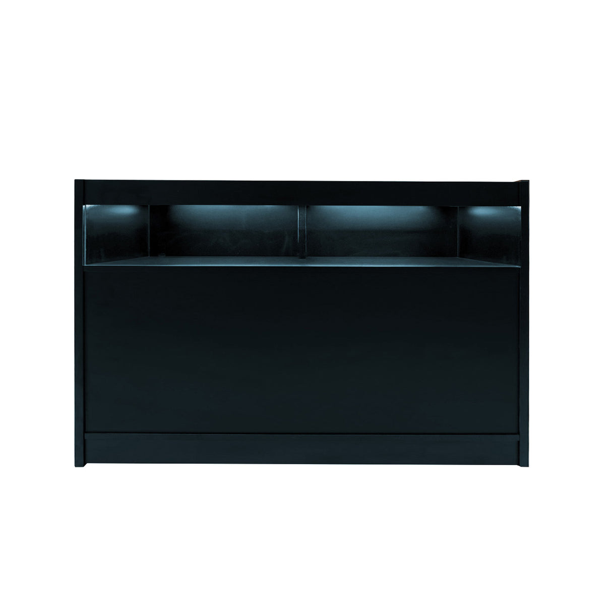 Comptoirs de Vente à LED Ensemble Theseus - Noir LM60, 2 x B1500