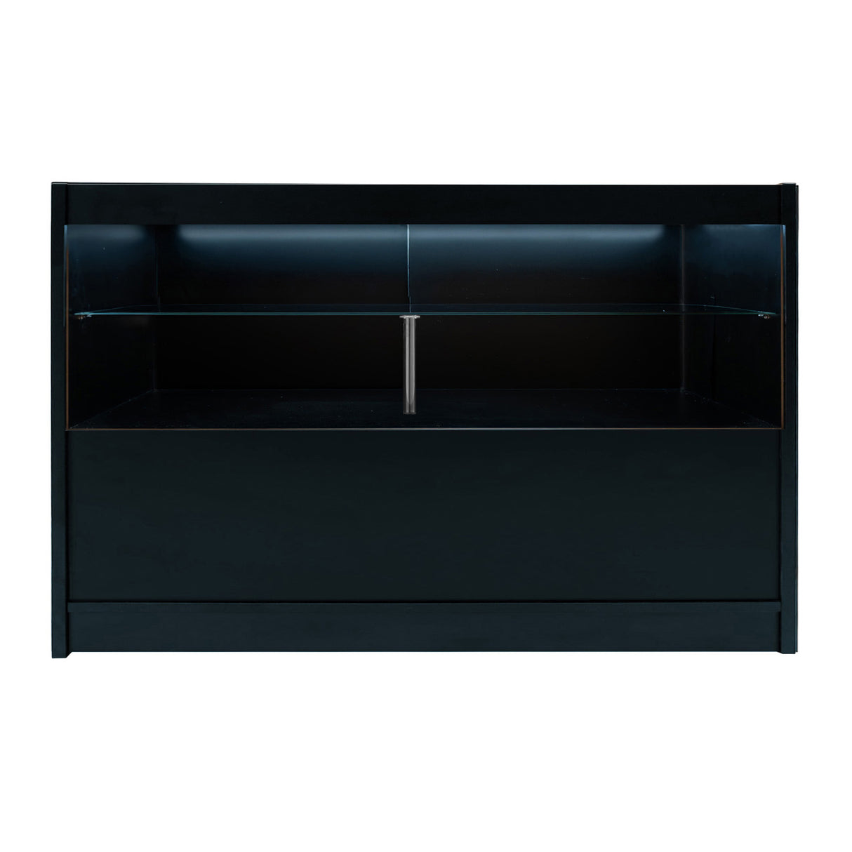 Comptoirs de Vente à LED Ensemble Andromeda - Noir LM60, 2 x C1500