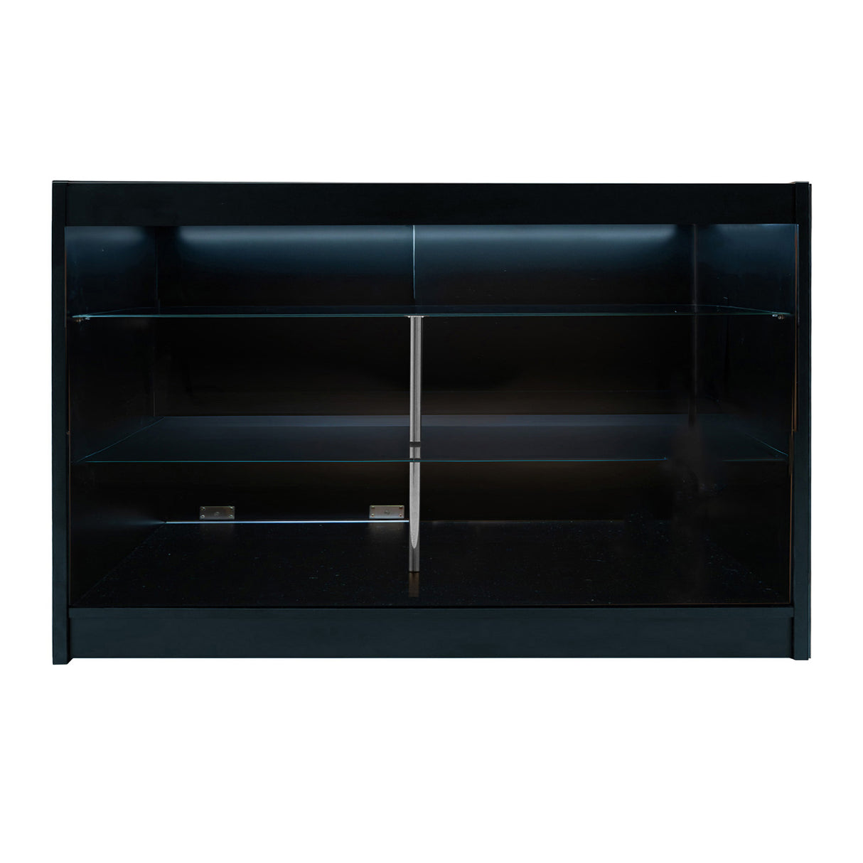 Comptoirs de Vente à LED Ensemble Apollo - Noir LM60, 2 x K1500