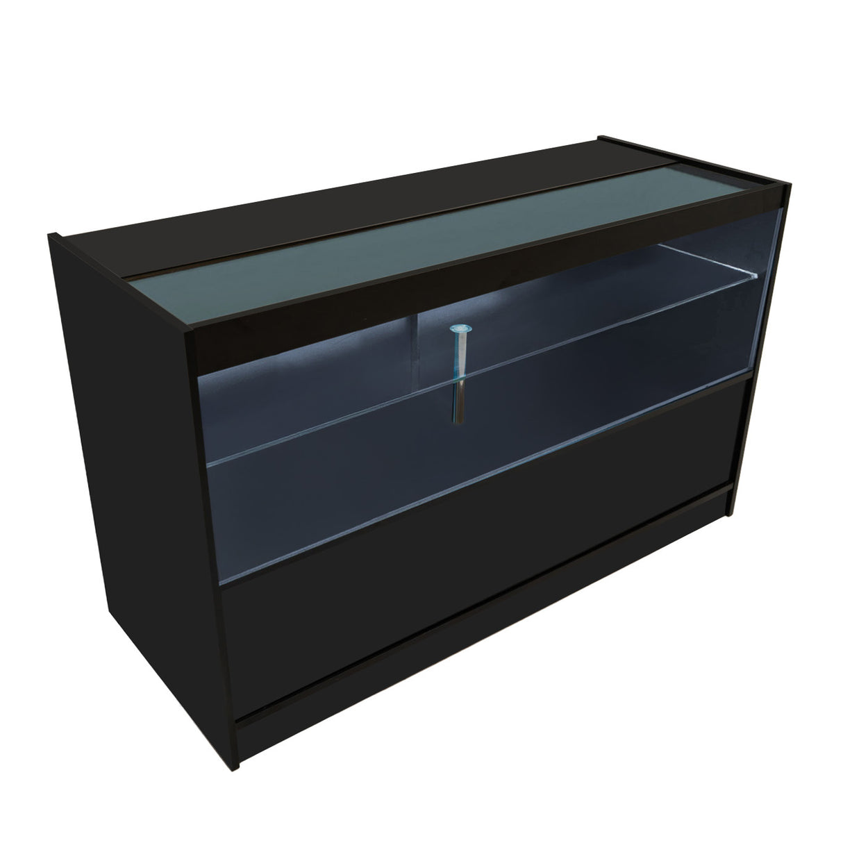 Comptoirs de Vente à LED Ensemble Theia - Noir LM60, K1500, C1500, TB60