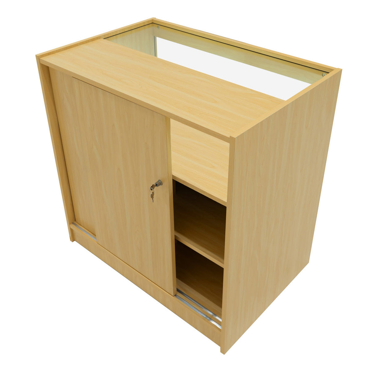 Comptoirs de Vente à LED Ensemble Iris - Érable CM60, 2 x B900