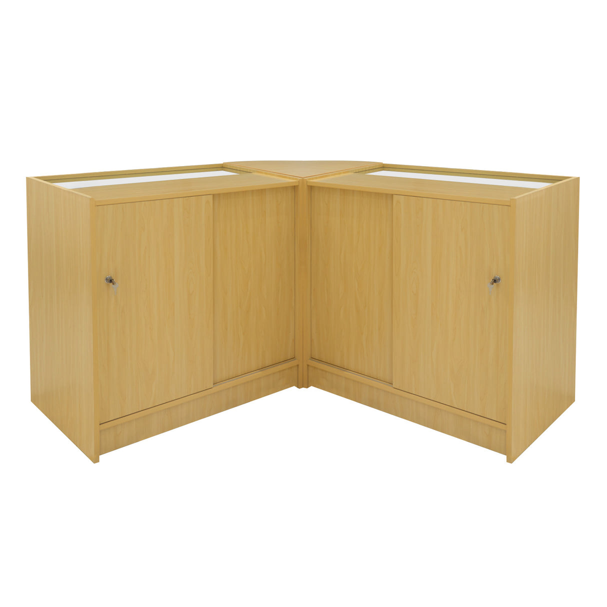 Comptoirs de Vente à LED Ensemble Iris - Érable CM60, 2 x B900