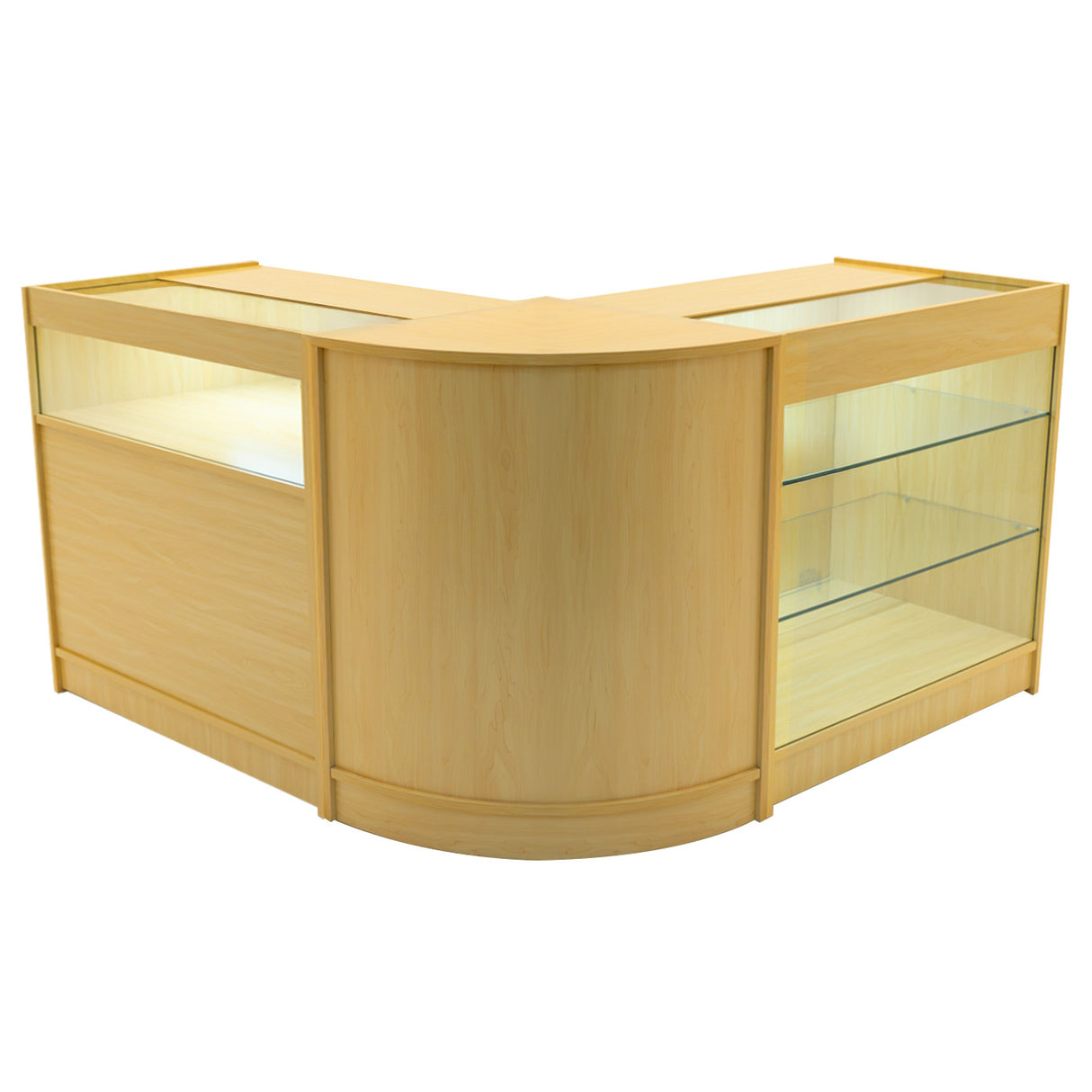 Comptoirs de Vente à LED Ensemble Triton - Érable CM60, K900, B900