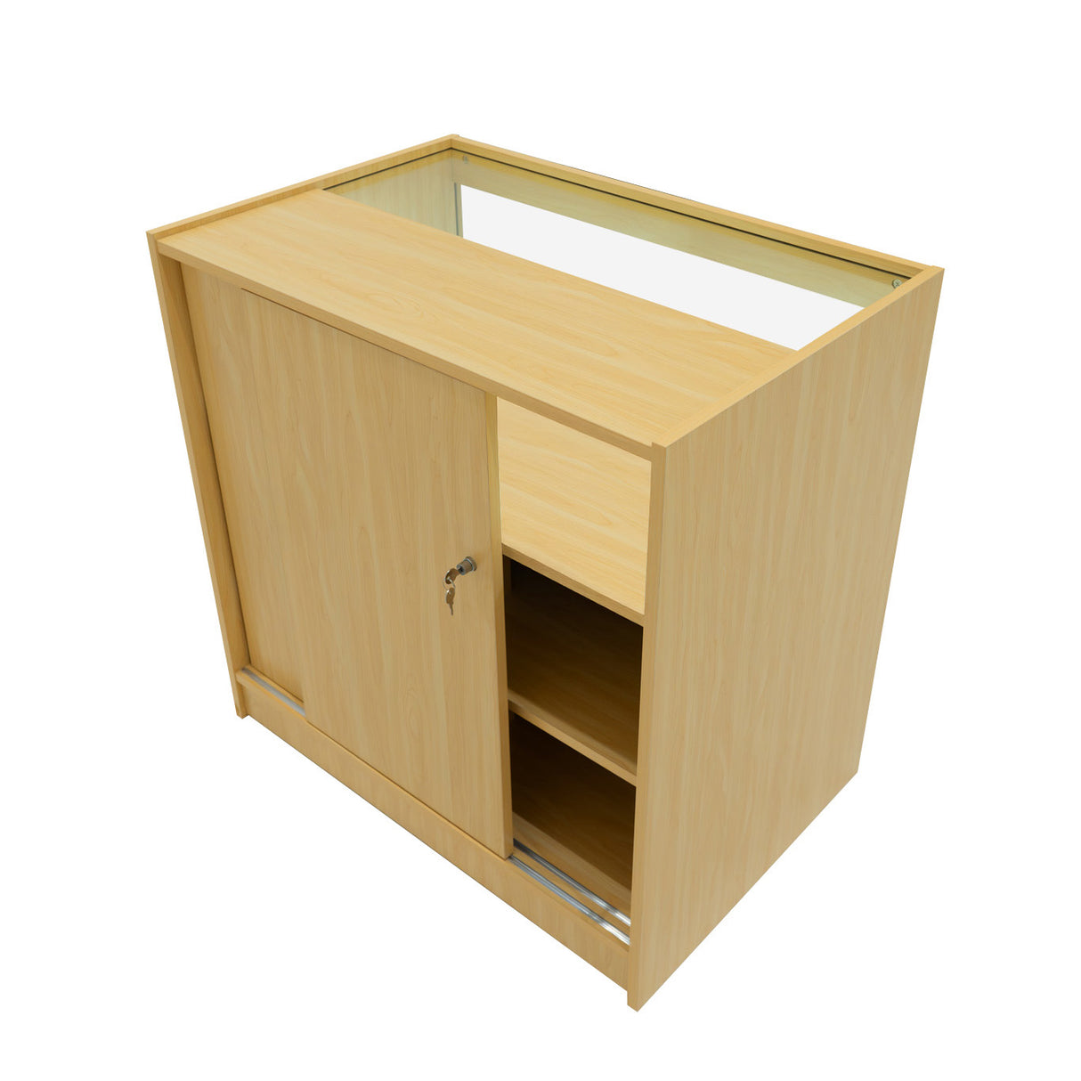 Comptoirs de Vente à LED Ensemble Theseus - Érable LM60, 2 x B900