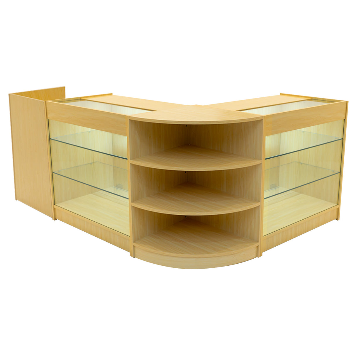 Comptoirs de Vente à LED Ensemble Astro - Érable LM60, 2 x K900, TB60