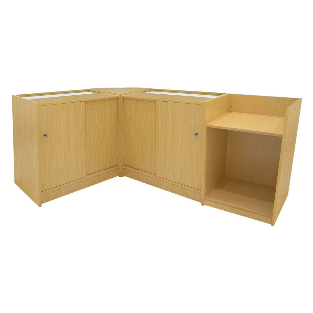 Comptoirs de Vente à LED Ensemble Europa - Érable LM60, B900, C900, TB60