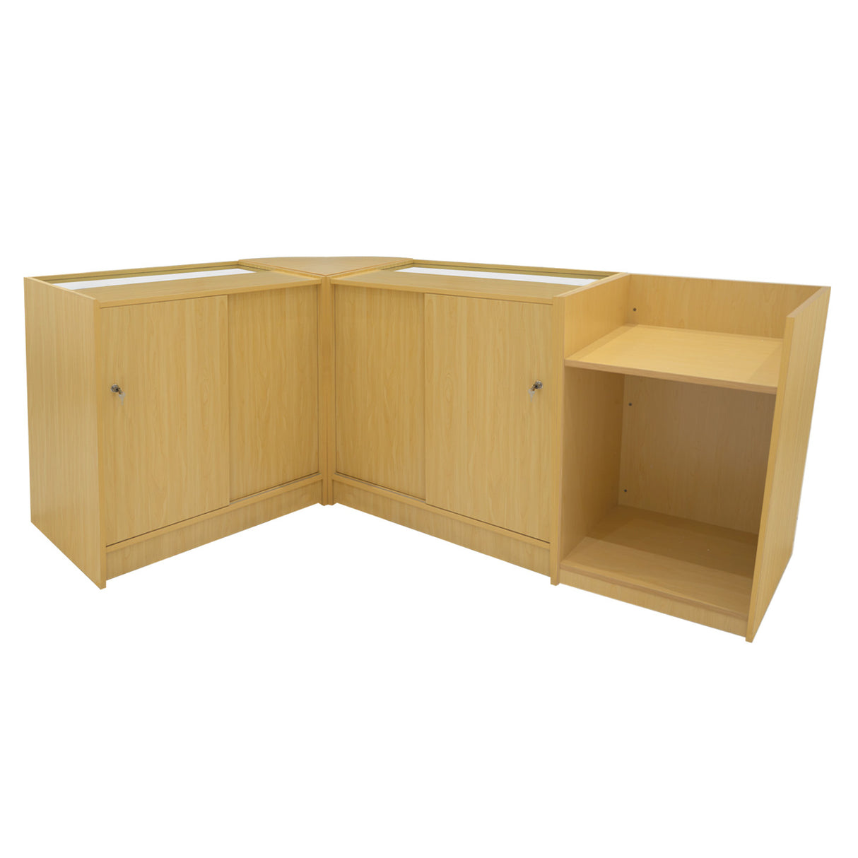 Comptoirs de Vente à LED Ensemble Hyperion - Érable LM60, B900, K900, TB60