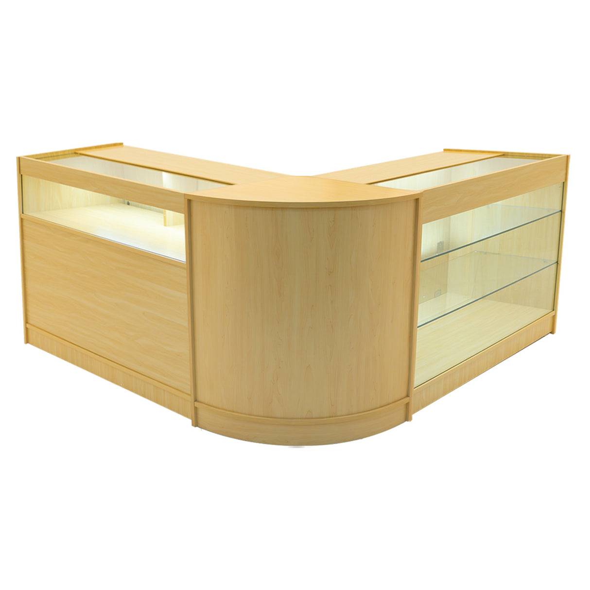 Comptoirs de Vente à LED Ensemble Triton - Érable CM60, K1200, B1200