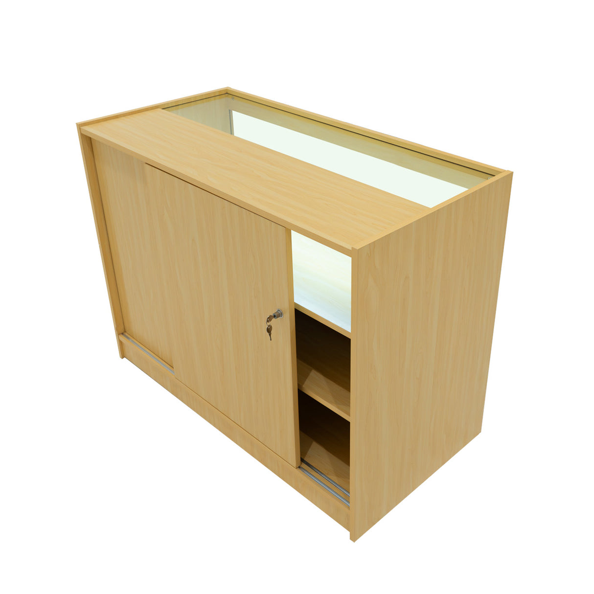 Comptoirs de Vente à LED Ensemble Theseus - Érable LM60, 2 x B1200