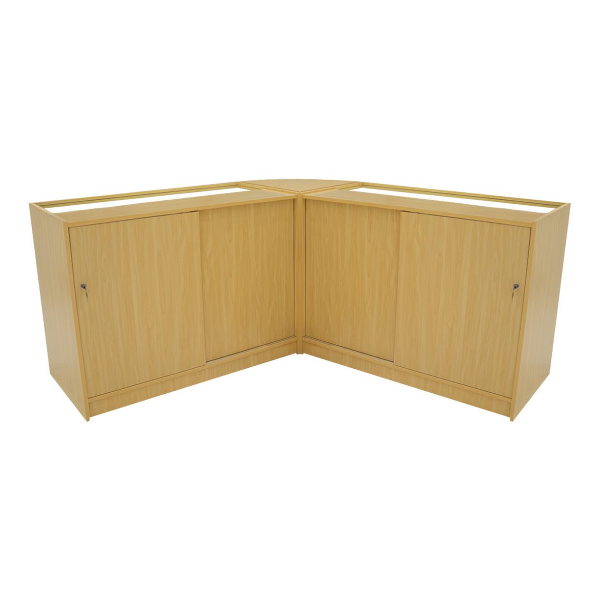 Comptoirs de Vente à LED Ensemble Andromeda - Érable LM60, 2 x C1200