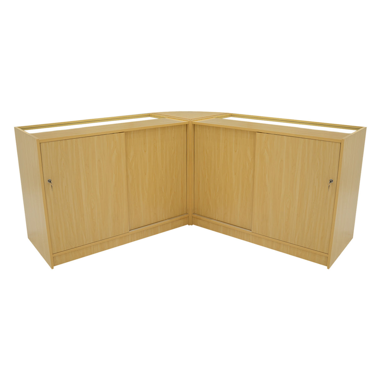 Comptoirs de Vente à LED Ensemble Demeter - Érable LM60, K1200, B1200